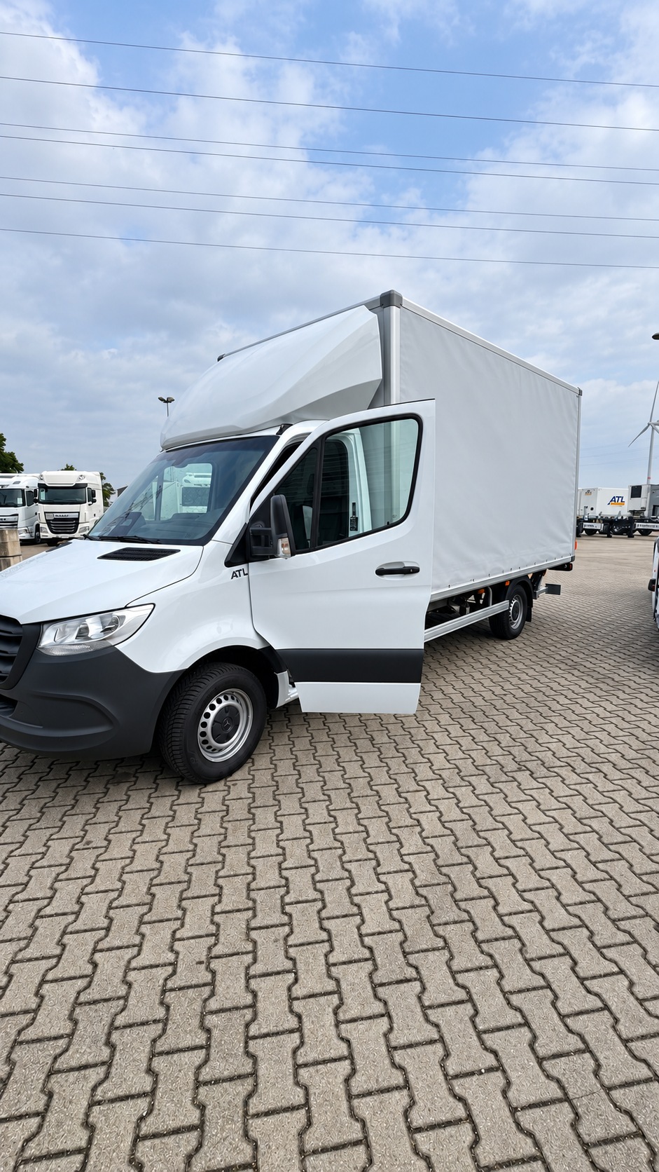 Sprinter avec caisse de transport